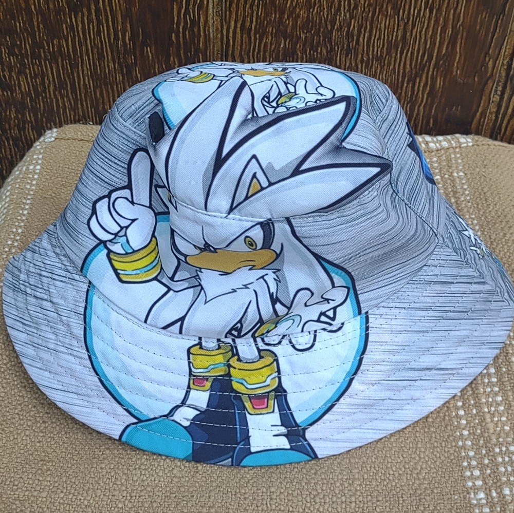 Sonic The Hedgehog 3D Bucket Hat Kids OSZ